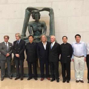 Parkview Green donated ten Dali's sculptures to the National Museum